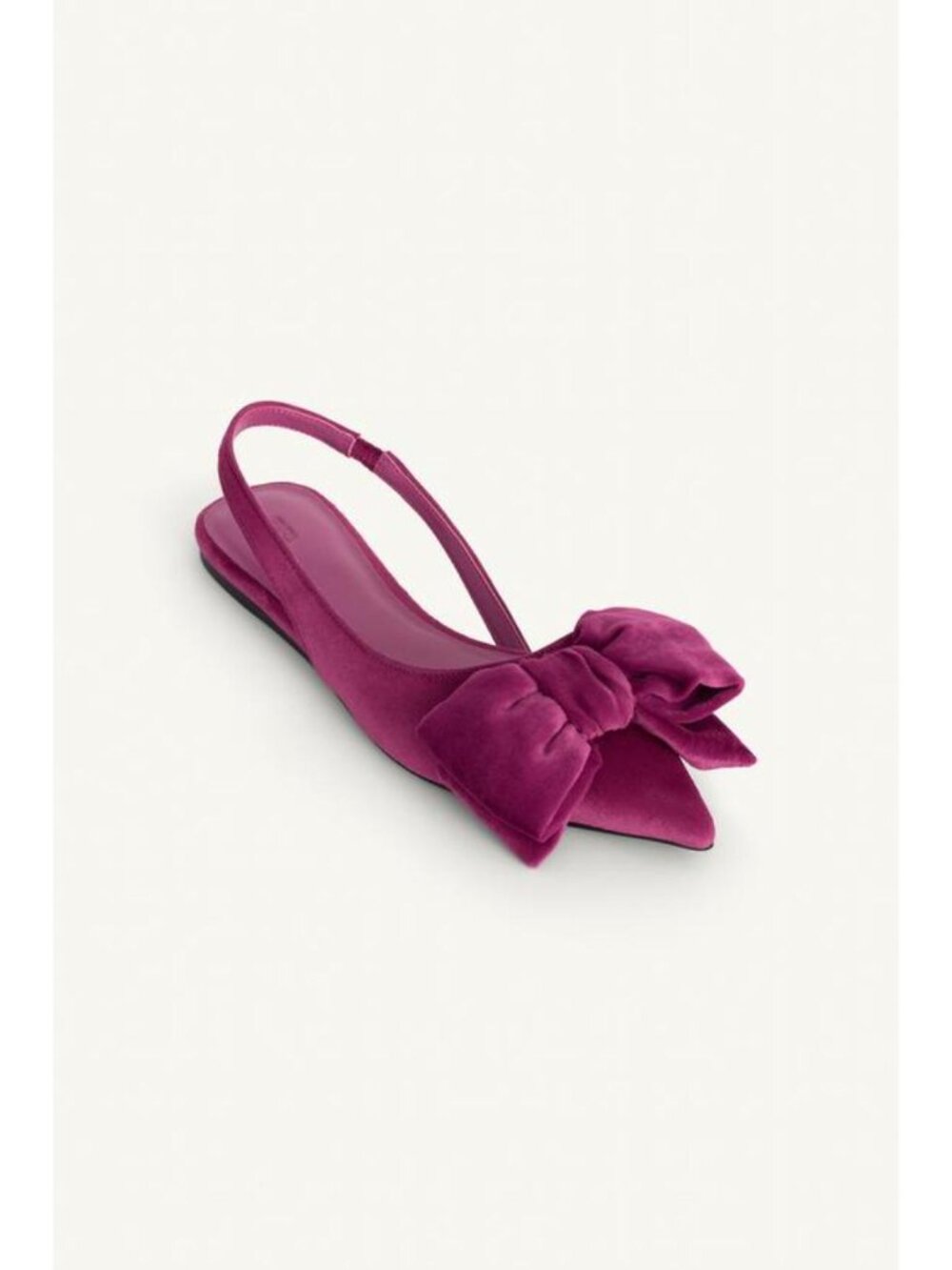 ZARA LIMITED EDITION SLINGBACKS WITH MAXI BOW